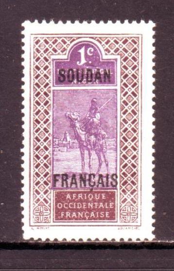 Postzegels Franse kolonies (1) : Frans Soudan beschikbaar voor biedingen