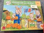 Puzzelen met Rikki 2 in 1 - Vanaf 4 jaar, Kinderen en Baby's, Ophalen, Zo goed als nieuw