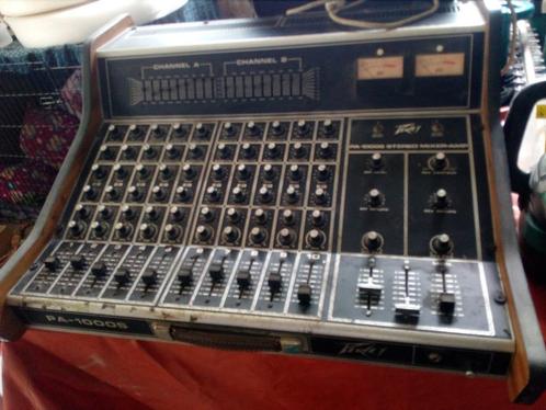 Amplificateur de sonorisation vintage PEAVEY PA1000S dans la, Musique & Instruments, Amplis | Clavier, Moniteur & Sono, Utilisé