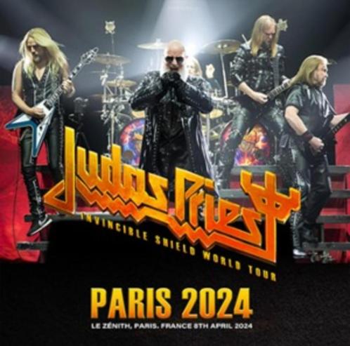 2 CD's JUDAS PRIEST - Live in Parijs 2024, Cd's en Dvd's, Cd's | Hardrock en Metal, Nieuw in verpakking, Verzenden
