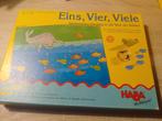 Haba spel één, vier, veel, Hobby en Vrije tijd, Ophalen of Verzenden, Zo goed als nieuw