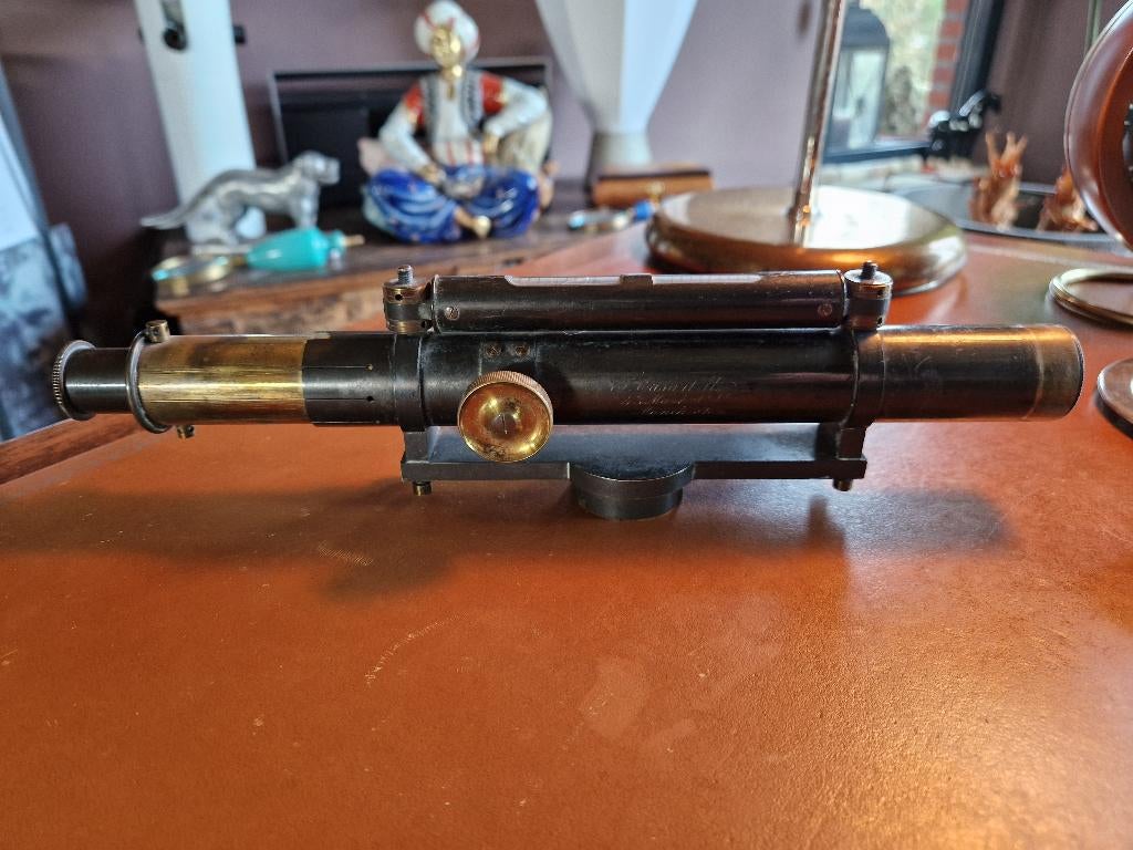 Landmetersset van J Casartelli and Son, Manchester 1896, Antiquités & Art, Antiquités | Outils & Instruments, Enlèvement ou Envoi