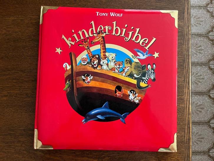 KinderBijbel - Tony Wolf, Boeken, Kinderboeken | Jeugd | onder 10 jaar, Zo goed als nieuw, Non-fictie, Ophalen of Verzenden
