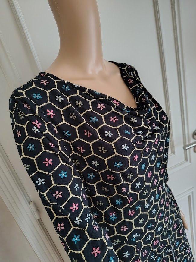 jurk van king louie, Kleding | Dames, Jurken, Zo goed als nieuw, Maat 38/40 (M), Onder de knie, Verzenden