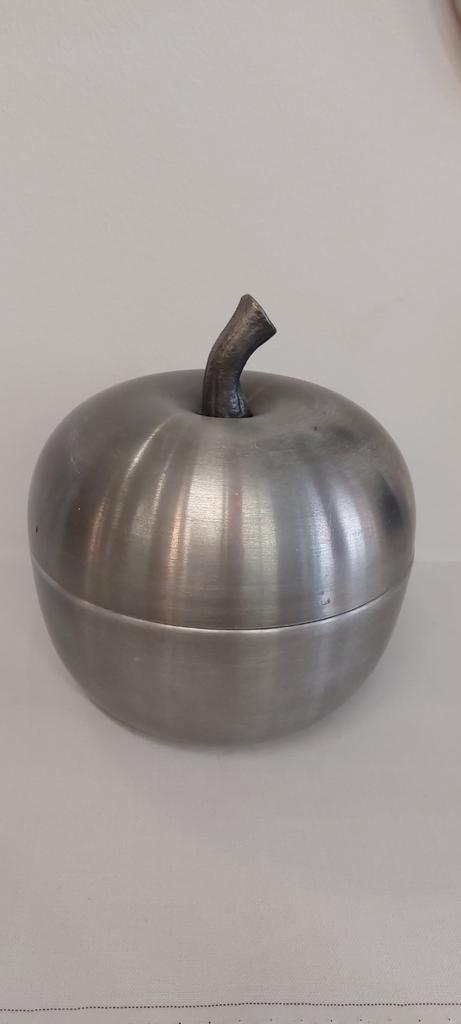 Vintage ijsemmer appel aluminium, Huis en Inrichting, Keuken | Keukenbenodigdheden, Ophalen of Verzenden