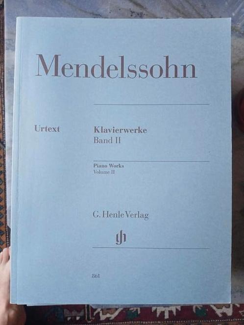 Reeks partituren voor piano van G.Henle Verlag, Muziek en Instrumenten, Bladmuziek, Zo goed als nieuw, Piano, Ophalen of Verzenden