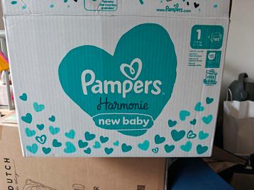 Pampers harmonie new baby luiers maat 1 beschikbaar voor biedingen