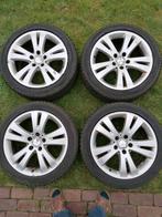 Set winterbanden op velg van Mercedes C-klasse W204, Auto-onderdelen, Ophalen, Gebruikt, Banden en Velgen, 17 inch