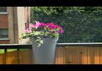 balkon/terras bloempotten 3 stuks, Tuin en Terras, Bloembakken en Plantenbakken, Ophalen of Verzenden, Zo goed als nieuw, Balkon