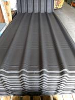 Nieuwe zwarte onduline bitumen profielplaten 200 x 110 cm, Nieuw, Overige materialen, 15 m² of meer, Ophalen of Verzenden