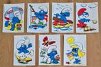 De Smurfen stickers SAMO Chips Peyo Schtroumpfs, Ophalen of Verzenden, Smurfen, Zo goed als nieuw, Plaatje, Poster of Sticker