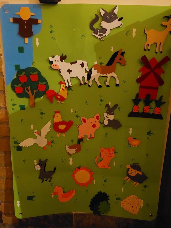 Puzzle en feutre de la ferme Velvetkids, Enfants & Bébés, Jouets | Vêtements de jeu, Enlèvement