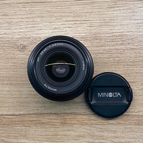Minolta/Sony AF 28mm f2.8* zo goed als nieuw, Audio, Tv en Foto, Foto | Lenzen en Objectieven, Ophalen of Verzenden