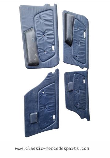 4x Deurpaneel / deurbekleding Mercedes w123 sedan / station  beschikbaar voor biedingen