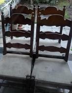 5 stoelen - gratis af te halen, Huis en Inrichting, Stoelen, Ophalen, Bruin, Zo goed als nieuw, Vijf, Zes of meer stoelen
