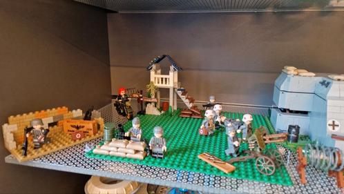 WW2 Duits leger diorama Lego compatibel, Verzamelen, Complete verzamelingen en Collecties, Ophalen of Verzenden