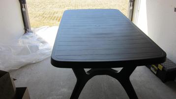 Tuintafel, Tuin en Terras, Tuintafels, Ophalen, Zo goed als nieuw, Ovaal, Kunststof