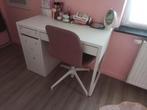 Bureau enfant + chaise bureau rose, Comme neuf, Enlèvement ou Envoi