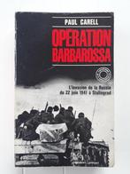 Operatie Barbarossa De invasie van Rusland op 22 juni 1941, Boeken, Paul Carell, Ophalen of Verzenden, Tweede Wereldoorlog, Gelezen