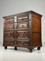 Engelse Ladekast antiek eiken ca. 1700, Ophalen, Commode