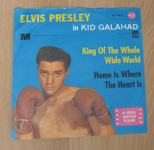 7"  Elvis Presley ‎– King Of The Whole Wide World, CD & DVD, Vinyles Singles, Utilisé, Single, Musique de films et Bande son, 7 pouces