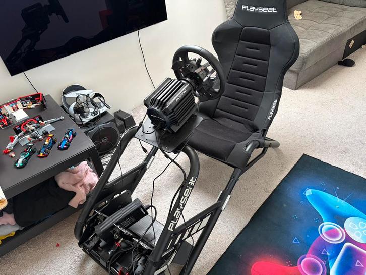 Complete sim rig setup. PC en of PS5, Games en Spelcomputers, Games | Pc, Zo goed als nieuw, Simulatie, 1 speler, Online, Virtual Reality