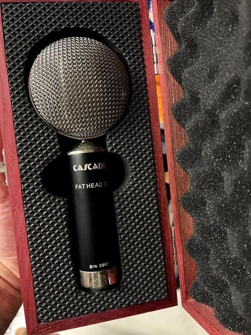 Cascade Fathead II met Lundahl transformer, Muziek en Instrumenten, Microfoons, Gebruikt, Studiomicrofoon, Ophalen