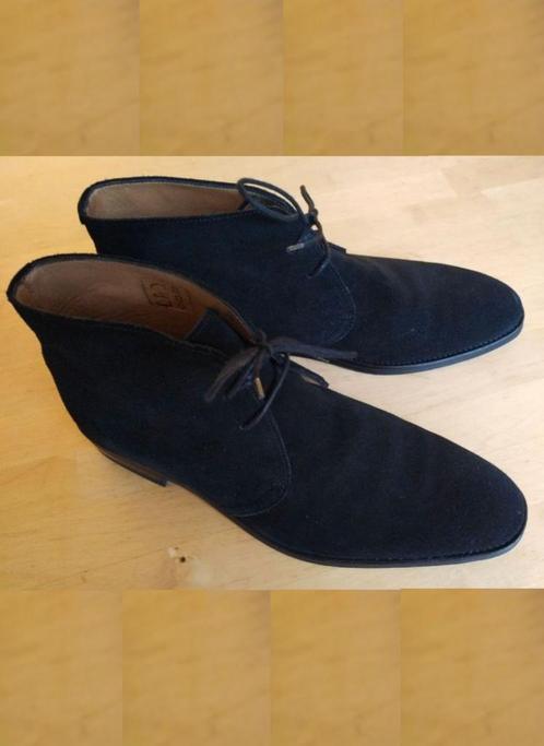 Emling Chukka Boots homme uberto 40,5 6,5 noir Daim Suede, Kleding | Heren, Schoenen, Zo goed als nieuw, Veterschoenen, Zwart
