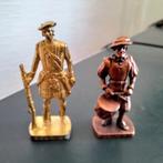 Lot 2 figurines métal vintage SCAME: soldats écossais/suisse, Ophalen of Verzenden, Gebruikt