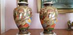 2 japanse vazen in satsuma-aardewerk, Ophalen