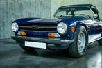 Triumph TR6 Pi - volledig gerestaureerd, Auto's, 2500 cc, Zwart, Blauw, Triumph
