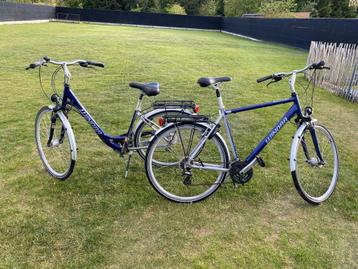 Dames en heren fiets beschikbaar voor biedingen