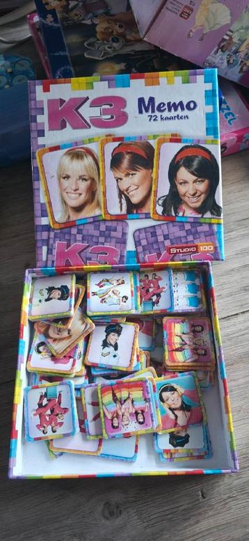 Memory K3 beschikbaar voor biedingen