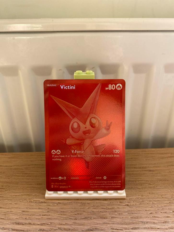 Victini Full Art 171/086 - Pokemon Kaart, Hobby en Vrije tijd, Verzamelkaartspellen | Pokémon, Nieuw, Losse kaart, Foil, Ophalen of Verzenden