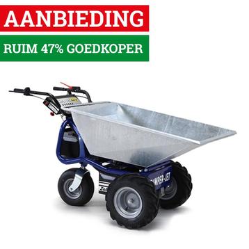 Zally’s Dumper-Jet E – 400 kg elektrisch aangedreven dumper! beschikbaar voor biedingen