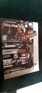 Audi Quattro  Rallye WELTMEISTER, Ophalen of Verzenden, Zo goed als nieuw, Audi