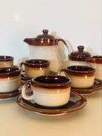 Vintage ‘70 keramiek koffie of thee servies, Huis en Inrichting, Ophalen, Keramiek