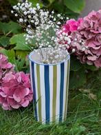 Vaas, Huis en Inrichting, Woonaccessoires | Vazen, Ophalen, Blauw, Aardewerk of Porselein, Nieuw