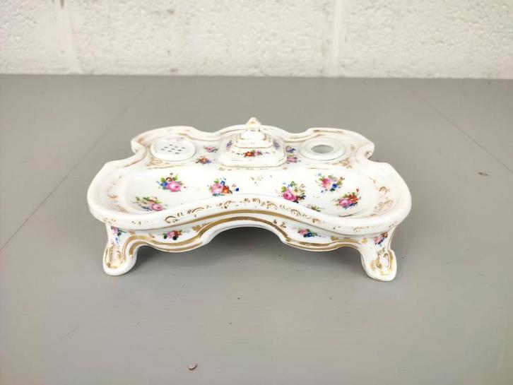 Antiek porseleinen 'Vieux Paris' inktstel, Antiek en Kunst, Antiek | Porselein, Ophalen of Verzenden