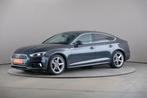 (1VQR597) Audi A5 SPORTBACK, Auto's, Te koop, Zilver of Grijs, Berline, Benzine