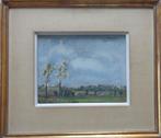 JACK GODDERIS / POLDERLANDSCHAP / OLIEVERF / 38x43cm / KADER, Antiek en Kunst, Ophalen of Verzenden