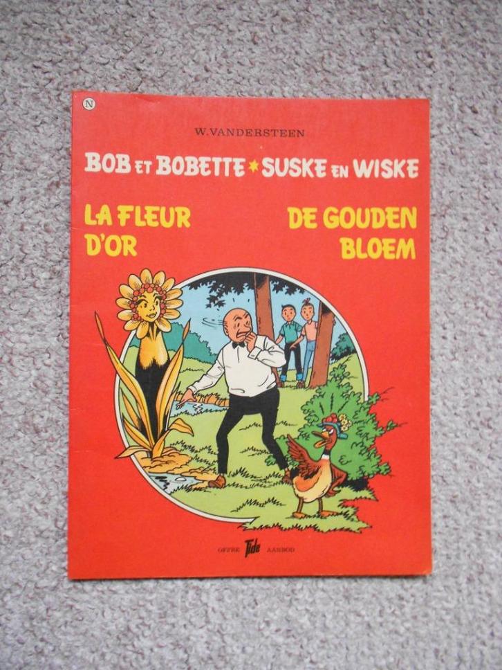 Suske en Wiske/Bob et Bobette -De Gouden Bloem/La Fleur d'Or, Boeken, Stripverhalen, Nieuw, Eén stripboek, Ophalen of Verzenden