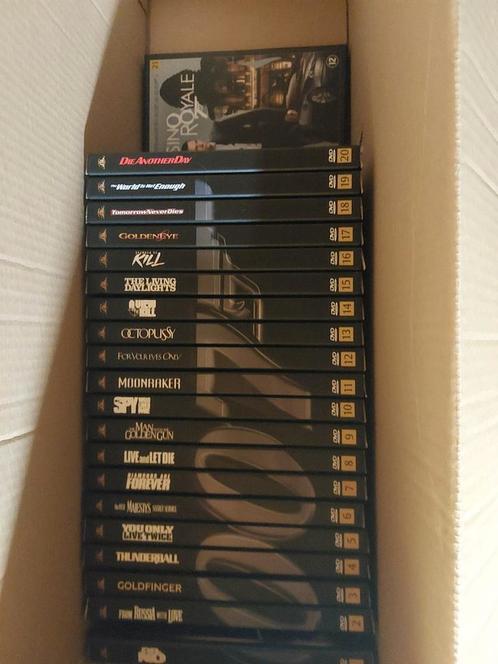 James bond collectie op dvd (eerste 21 films) in harde cover, CD & DVD, DVD | Classiques, Enlèvement ou Envoi