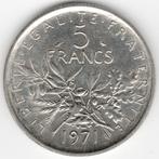 France : 5 Francs 1971 KM#926.1 Réf 10053, Enlèvement ou Envoi, Monnaie en vrac, France