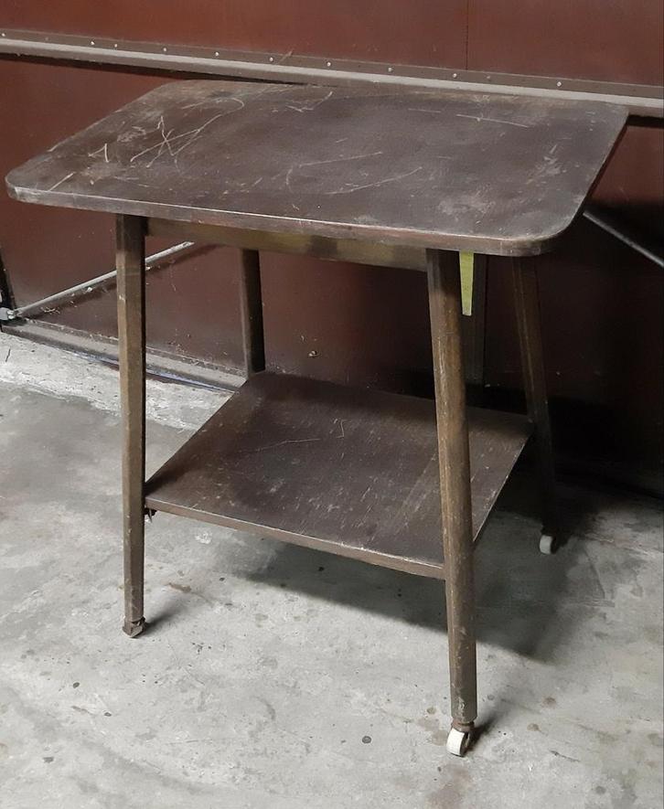 Vintage oud tv-meubel, Antiek en Kunst, Antiek | Meubels | Tafels, Ophalen