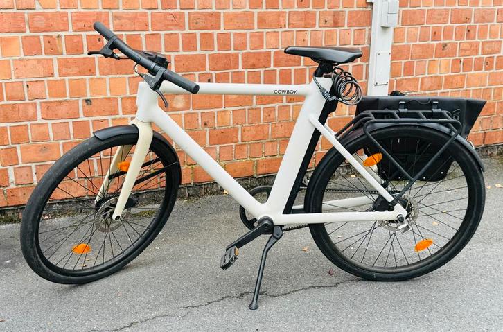 Cowboy kleur crème, Fietsen en Brommers, Elektrische fietsen, Zo goed als nieuw, Cowboy, Ophalen