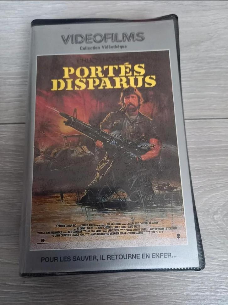 Vhs Missing in action - Videofilms, Cd's en Dvd's, VHS | Film, Zo goed als nieuw, Actie en Avontuur, Ophalen