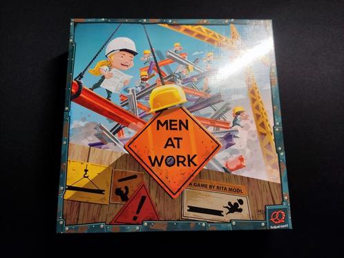 Men At Work, Hobby en Vrije tijd, Gezelschapsspellen | Bordspellen, Zo goed als nieuw, Ophalen of Verzenden
