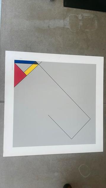 Jean-Francois Correvon geometrische compositie gesigneerd beschikbaar voor biedingen