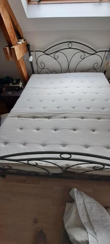 Tistedal topmatras, naturel 160 x 200 cm, amper gebruikt, Huis en Inrichting, Slaapkamer | Matrassen en Bedbodems, Zo goed als nieuw